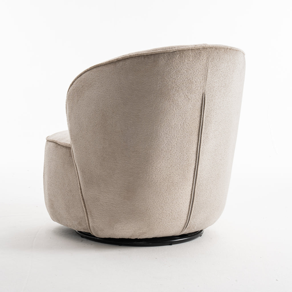 sammy draaifauteuil stof loris #05 beige