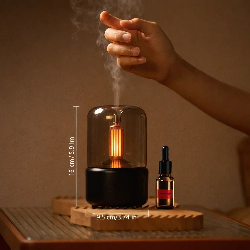 ultrasone aroma diffuser met automatische uitschakeling voor veilig gebruik