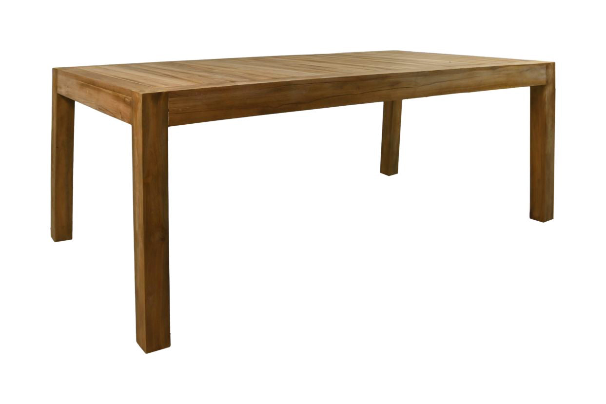 tuintafel aruba - 200x100x76 - naturel - teak