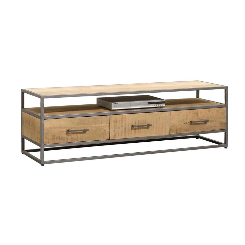 tv dressoir lagoon 150 cm mango naturel