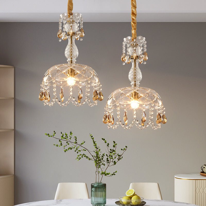 verfijnde kristallen kroonluchter - elegante hanglamp voor een luxe interieur