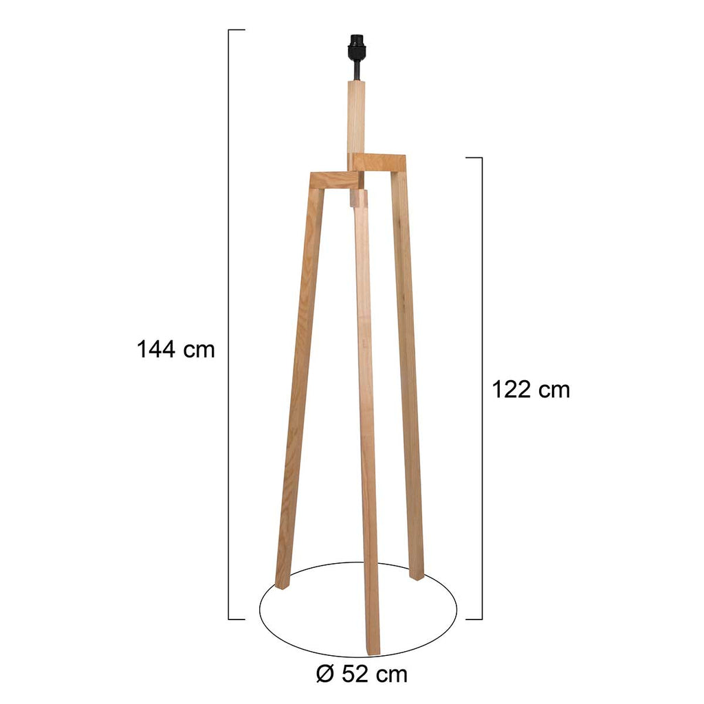 vloerlamp sabi 3408be zonder kap