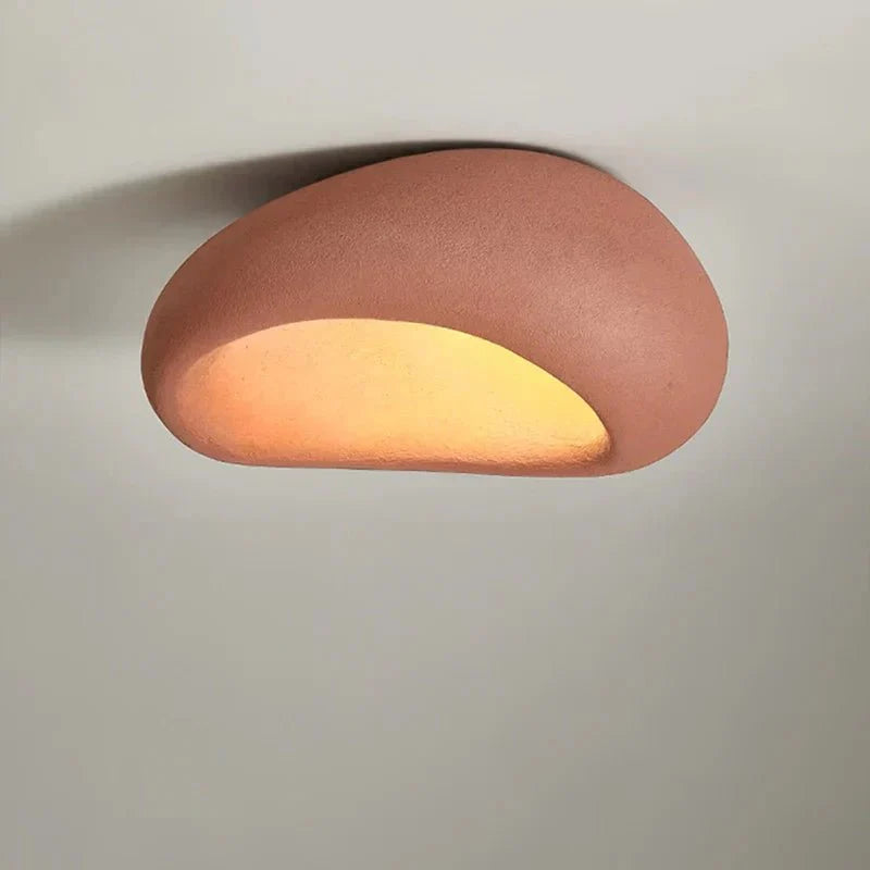 wabi-sabi stijl plafondlamp voor een unieke sfeer