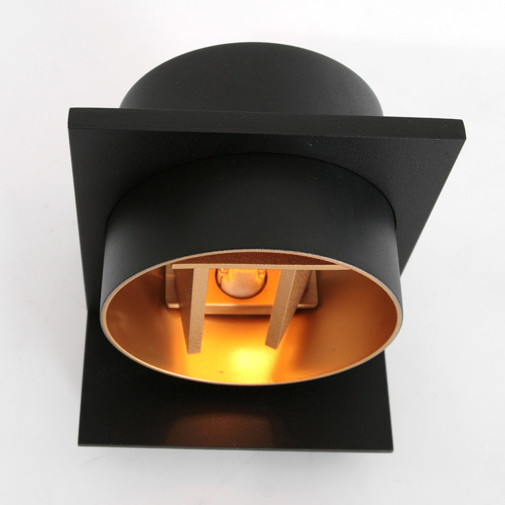 wandlamp muro 3366zw zwart