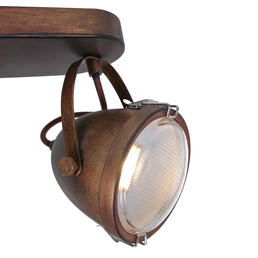 wandlamp paco 1314b bruin