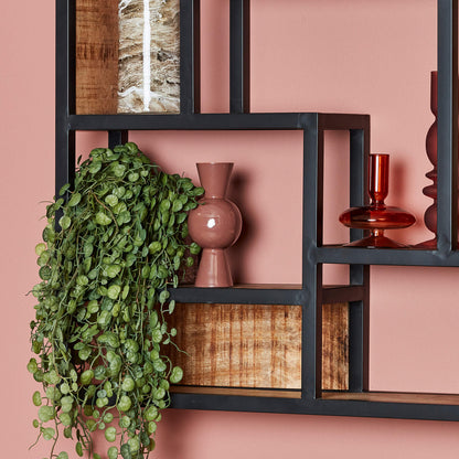 Square wall shelf | Mango wood