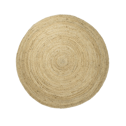 Jute Rug Round 300cm Natural