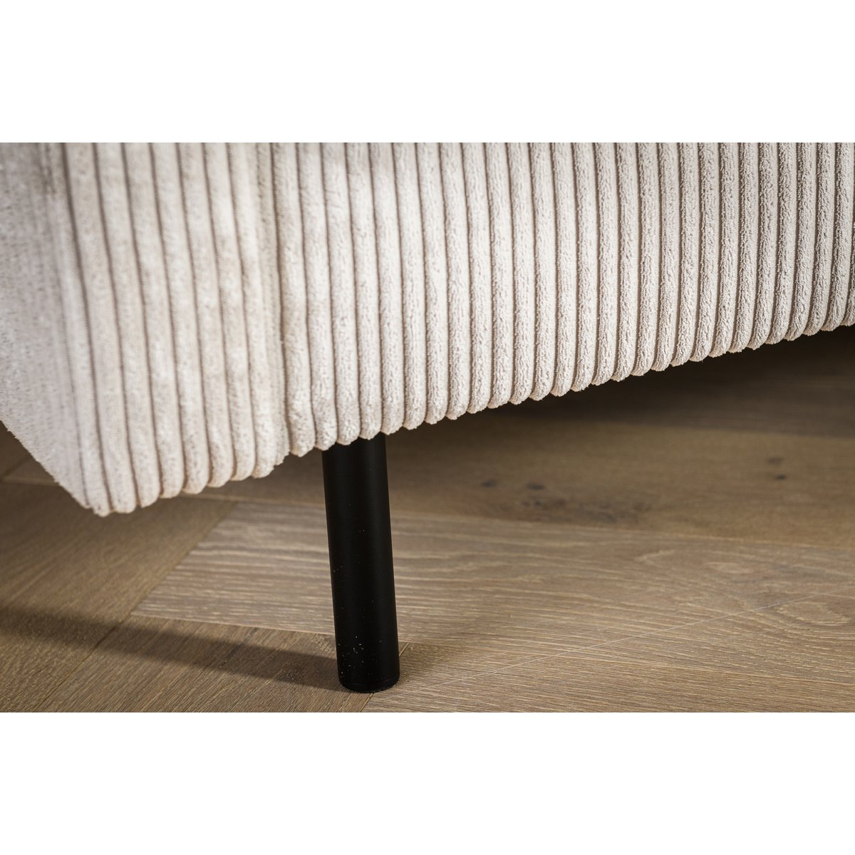 3 zitbank cl l+r, stof rib, rib920 naturel