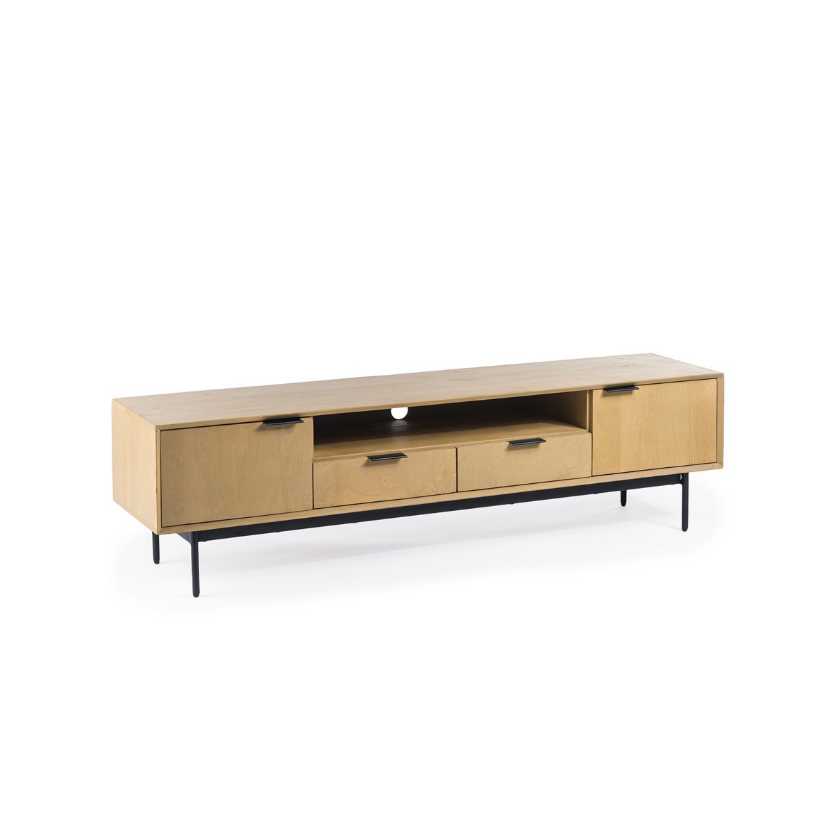 tv-meubel 2d, 170 cm, b180 naturel