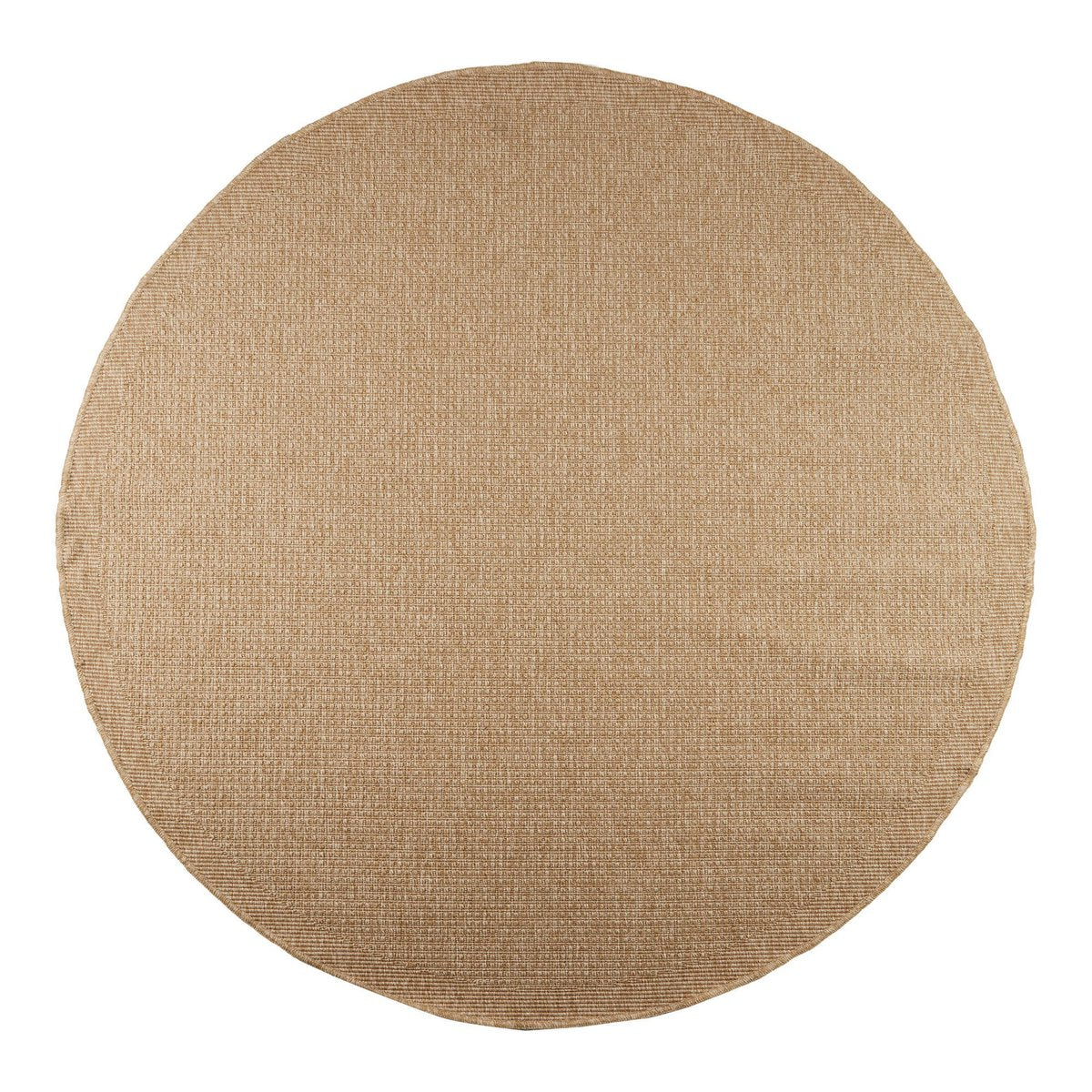 jute outdoor rug round - outdoor beige/natural 240cm