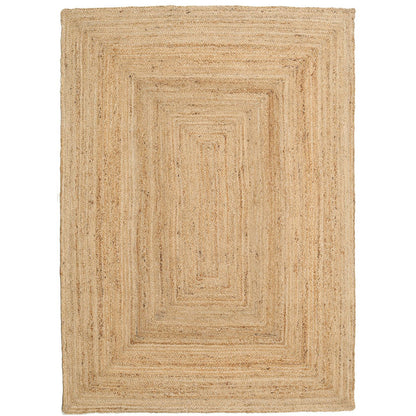 Jute Rug Rectangle Natural 200x290cm