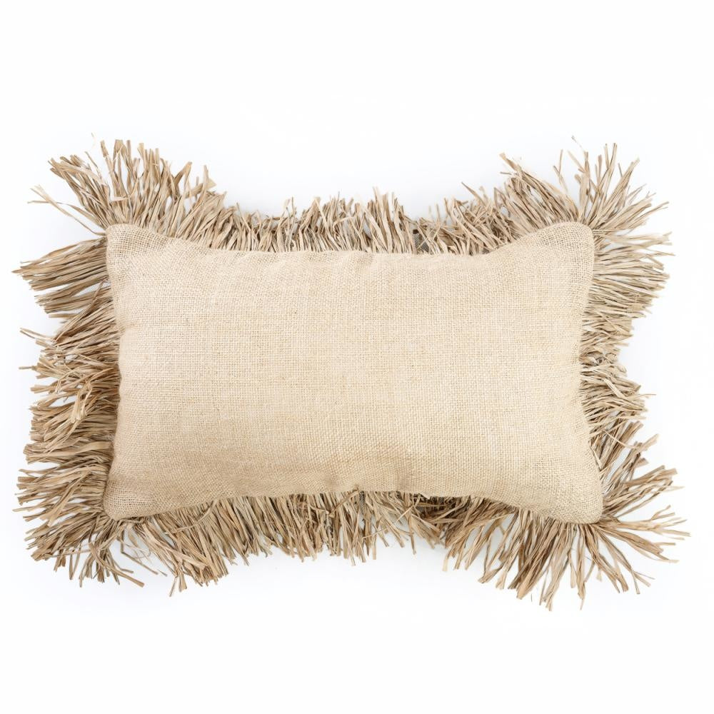 de jute bonita kussenhoes - naturel - 30x50