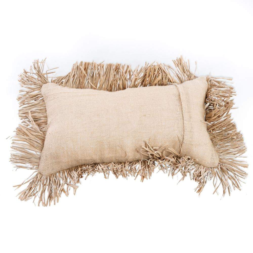 de jute bonita kussenhoes - naturel - 30x50