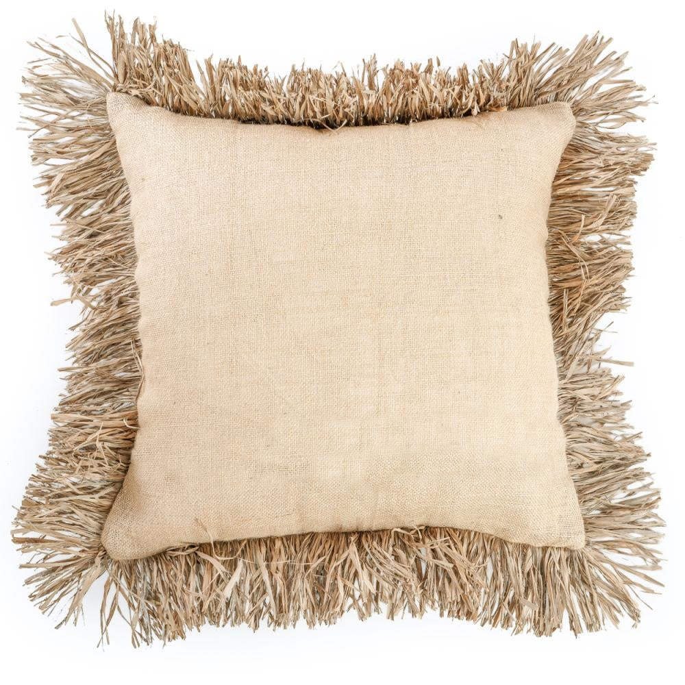 de jute bonita kussenhoes - naturel - 60x60