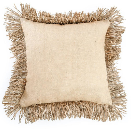 De Jute Bonita Kussenhoes - Naturel - 60x60