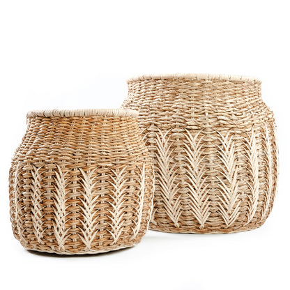 Rotan opbergmand De Luziru - Naturel - M