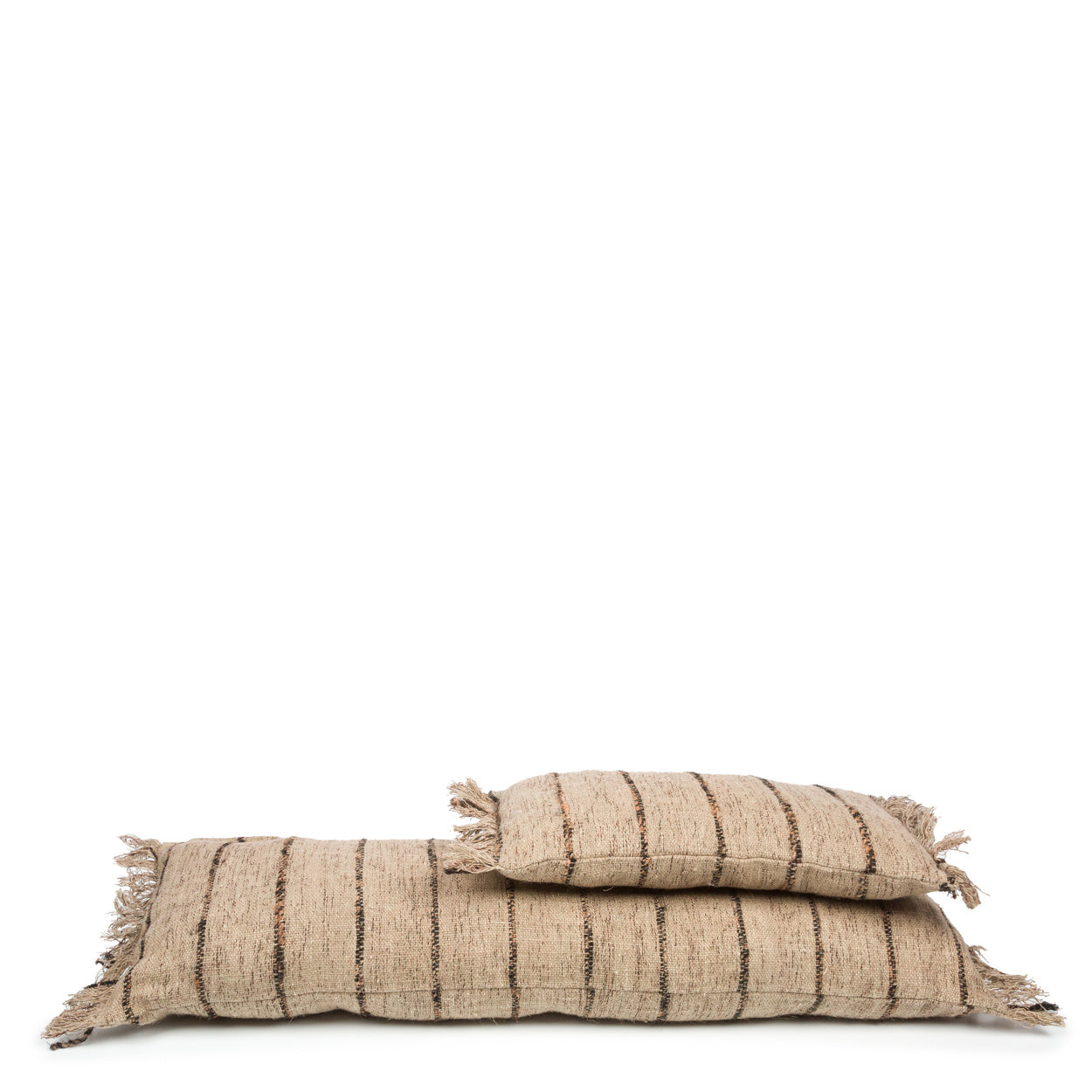 de oh my gee kussenhoes - beige black - 30x50