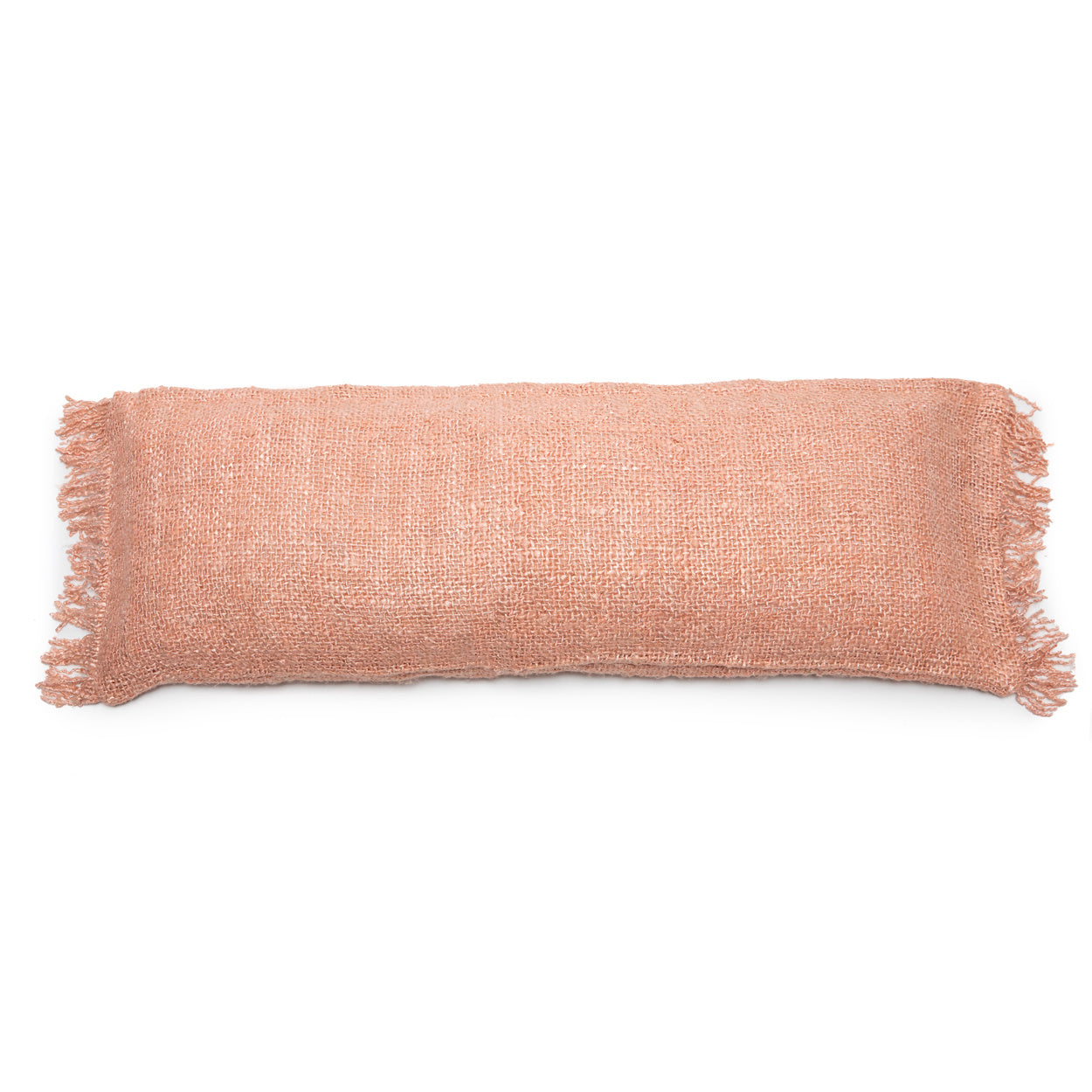 de oh my gee kussenhoes - zalm roze - 35x100