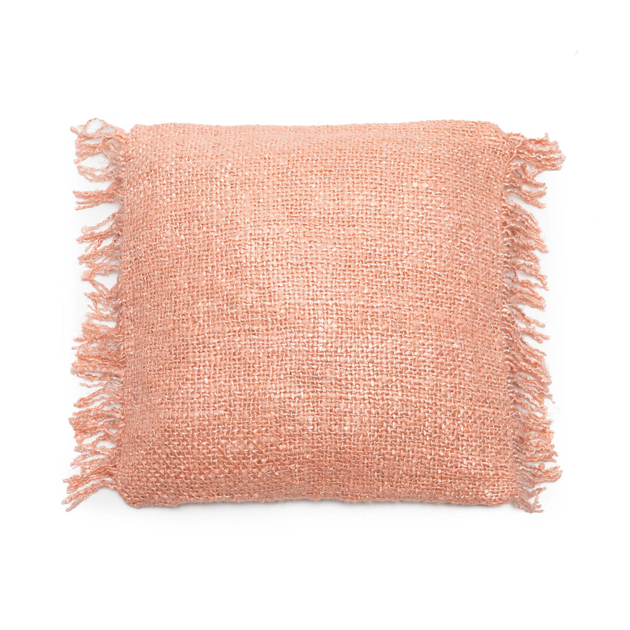 de oh my gee kussenhoes - zalm roze - 40x40