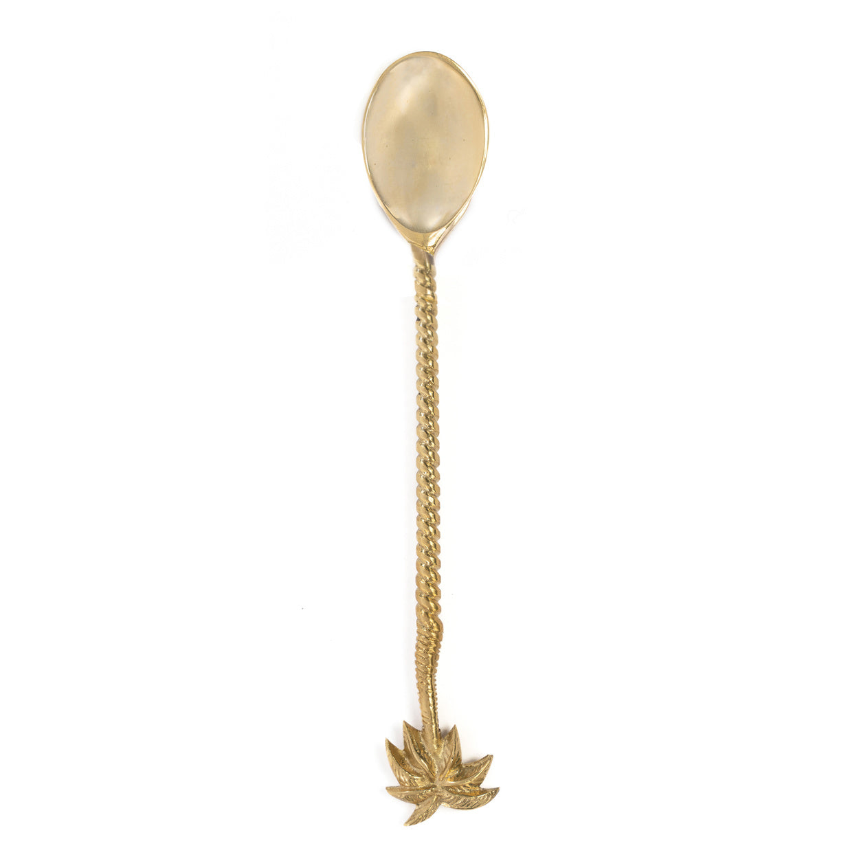 de palm tree lepel - goud