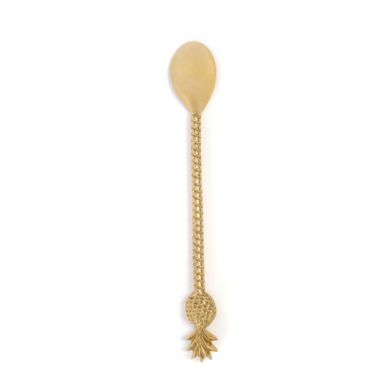 de pineapple lange lepel - goud