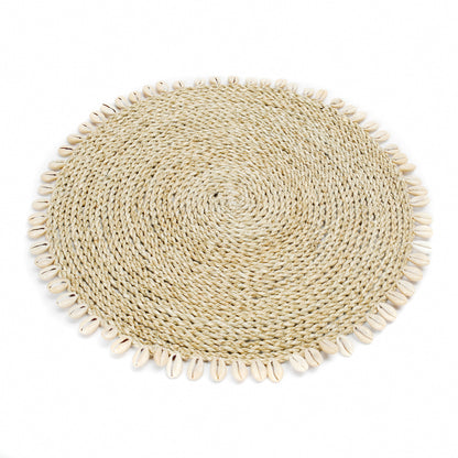 De Seagrass Shell Placemat - Naturel