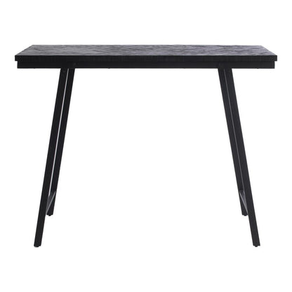 De Visgraat Hoge Tafel - Zwart - 140cm