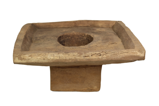 Decoratie Lumpang - teak