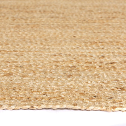 Jute Rug Oval Natural 160x230cm