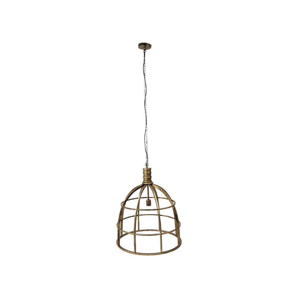 hanglamp -  ø60x75 - goud - metaal